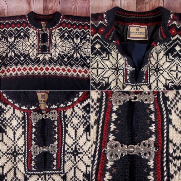 *FLAWS* Vintage Dale of Norway Size Small 1980 Lake Placid Team USA Olympic - Picture 8 of 15